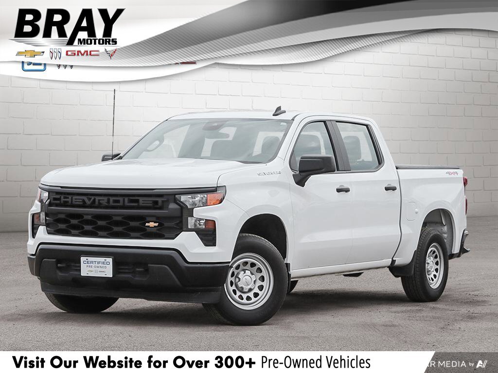 2024 Chevrolet Silverado 1500 Work TruckW/T, CREW, 4X4, 5.3L, CONVENIENCE PKG, 1