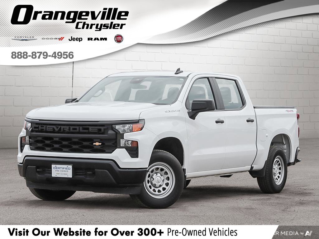 2024 Chevrolet Silverado 1500 Work TruckW/T, CREW, 4X4, 5.3L, CONVENIENCE PKG, 1