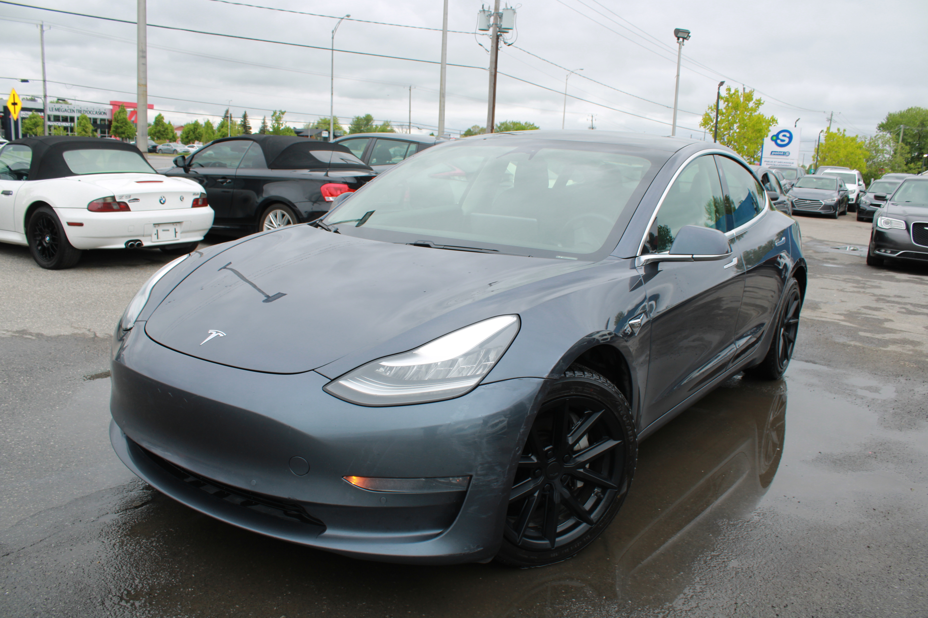 2020 Tesla Model 3 Long Range AWD, MAGS, CUIR, TOIT PANORAMIQUE, A/C
