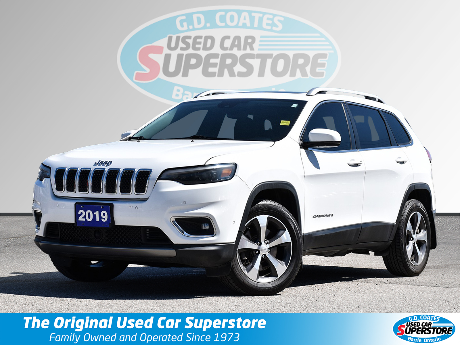 2019 Jeep Cherokee Limited 4x4 ~Nav ~Camera ~Leather ~Panoramic Roof