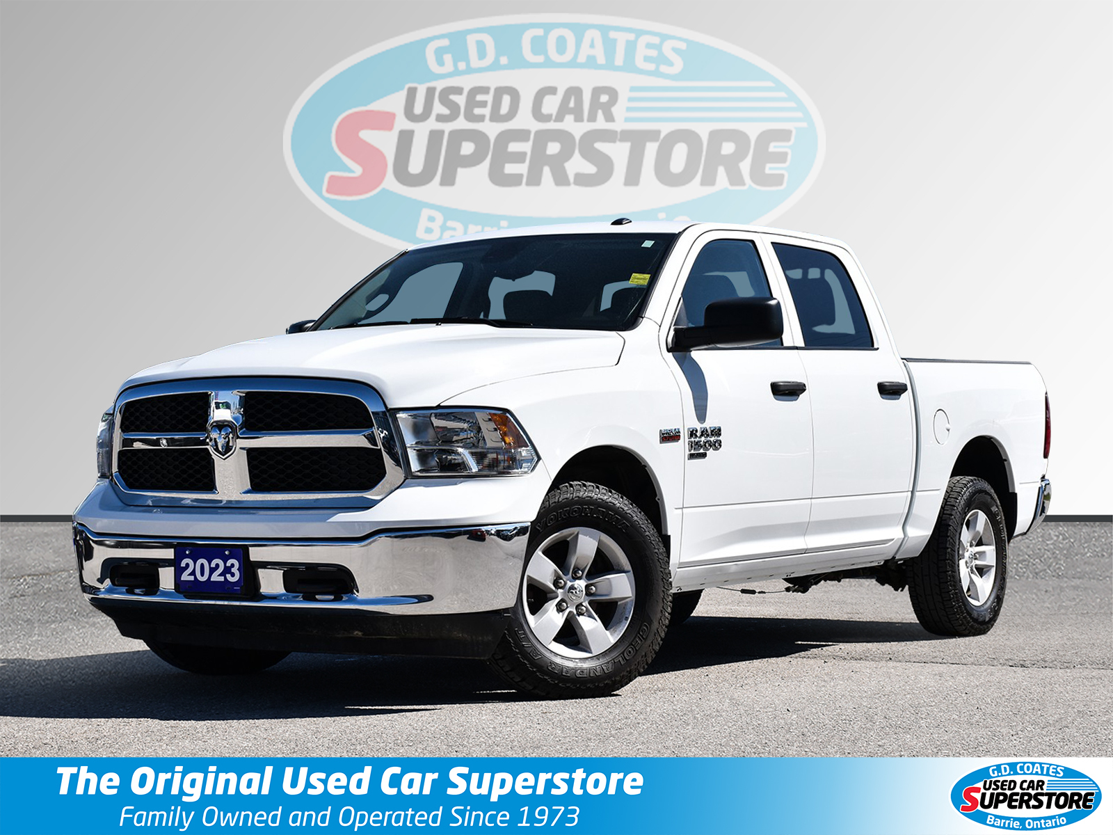 2023 Ram 1500 Classic SLT Crew Cab 4x4 ~Camera ~Bluetooth ~Power Seat