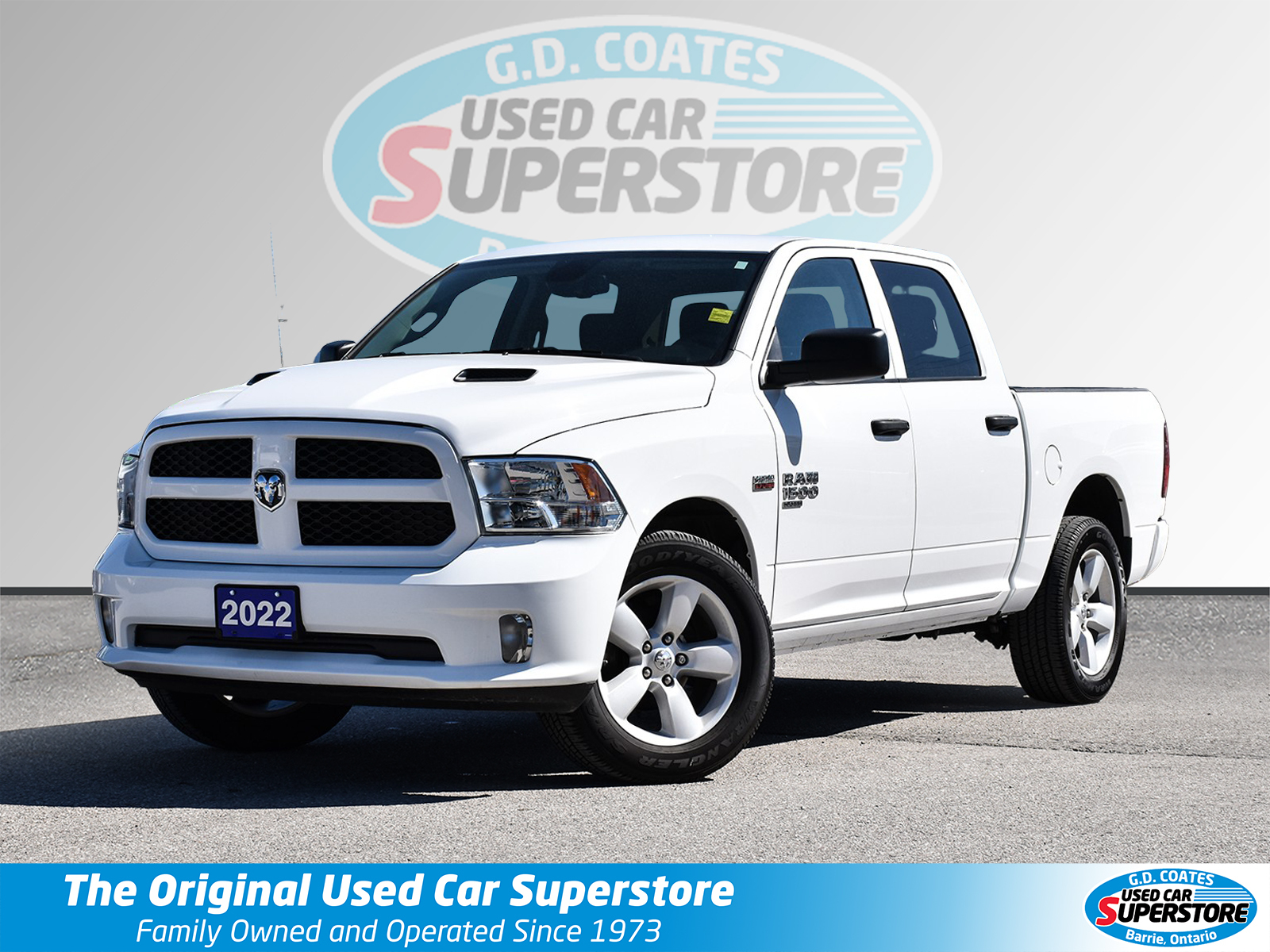 2022 Ram 1500 Classic Tradesman Crew Cab 4x4 ~Camera ~Bluetooth ~20's