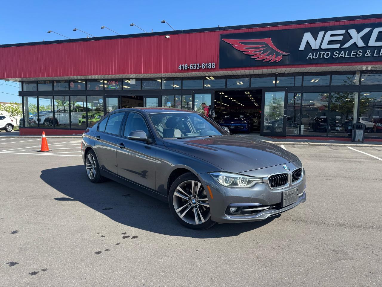 2018 BMW 3 Series 330I X-DRIVE SPORT PKG LEATHER NAVI H/SEAT CAMERA