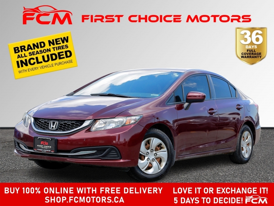 2014 Honda Civic LX ~AUTOMATIC, FULLY CERTIFIED WITH WARRANTY!!!!~