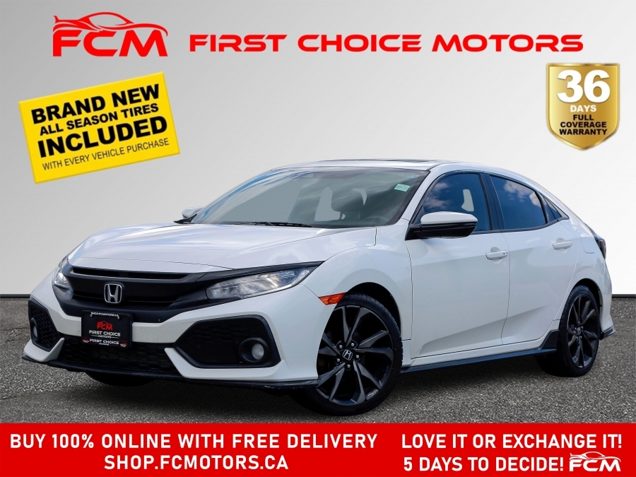 2017 Honda Civic SPORT TOURING ~AUTOMATIC, FULLY CERTIFIED WITH WAR