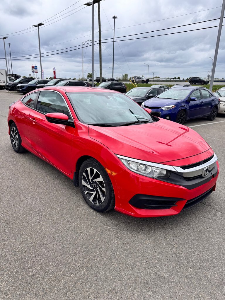 2016 Honda Civic Coupe LX JAMAIS ACCIDENTÉ + BAS KILO + AUTOMATIQUE