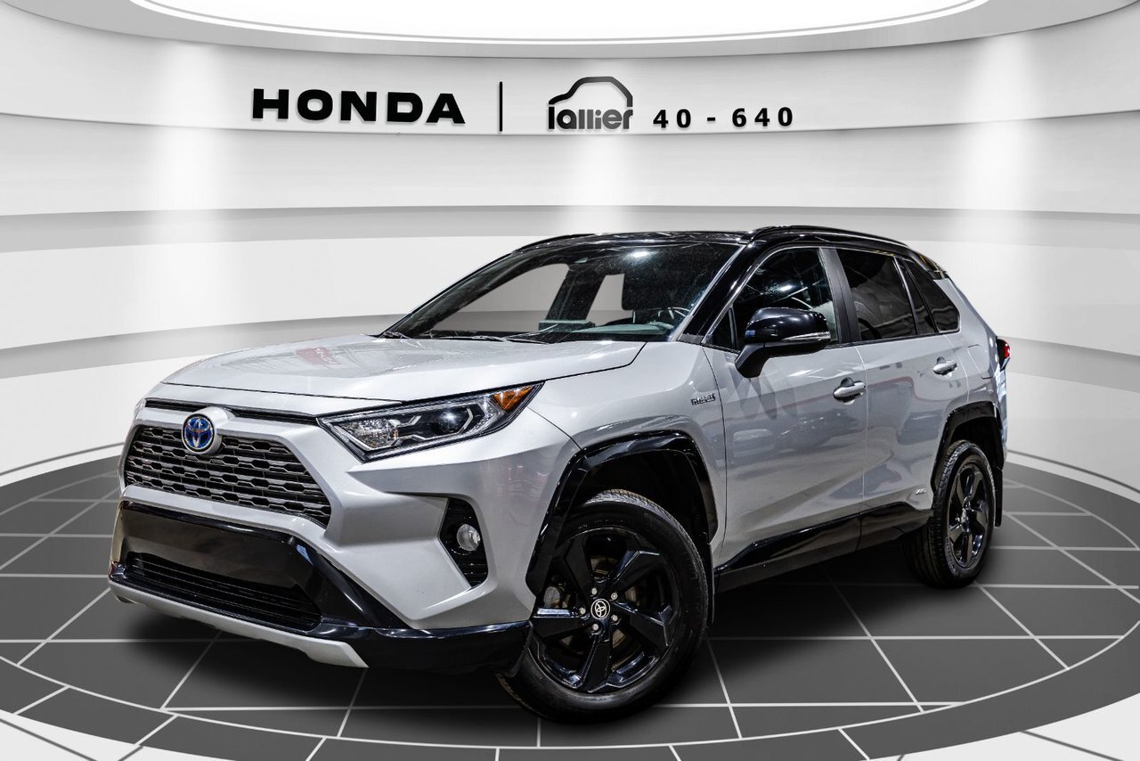 2021 Toyota RAV4 XSE JAMAIS ACCIDENTÉ + UN SEUL PROPRIO + BAS KILO