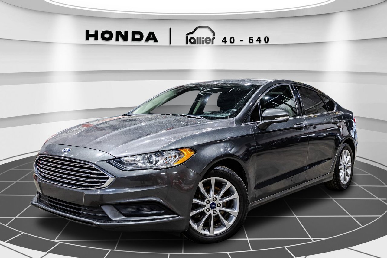 2017 Ford Fusion SE JAMAIS ACCIDENTÉ + BAS KILO + IMPÉCCABLE