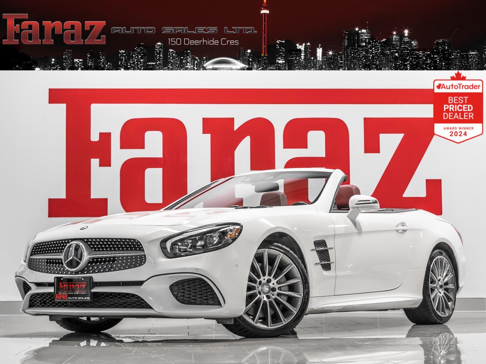 2017 Mercedes-Benz SL-Class SL 550|AMG PKG|MASSAGE|DISTRONIC|MAGIC SKY ROOF|LO