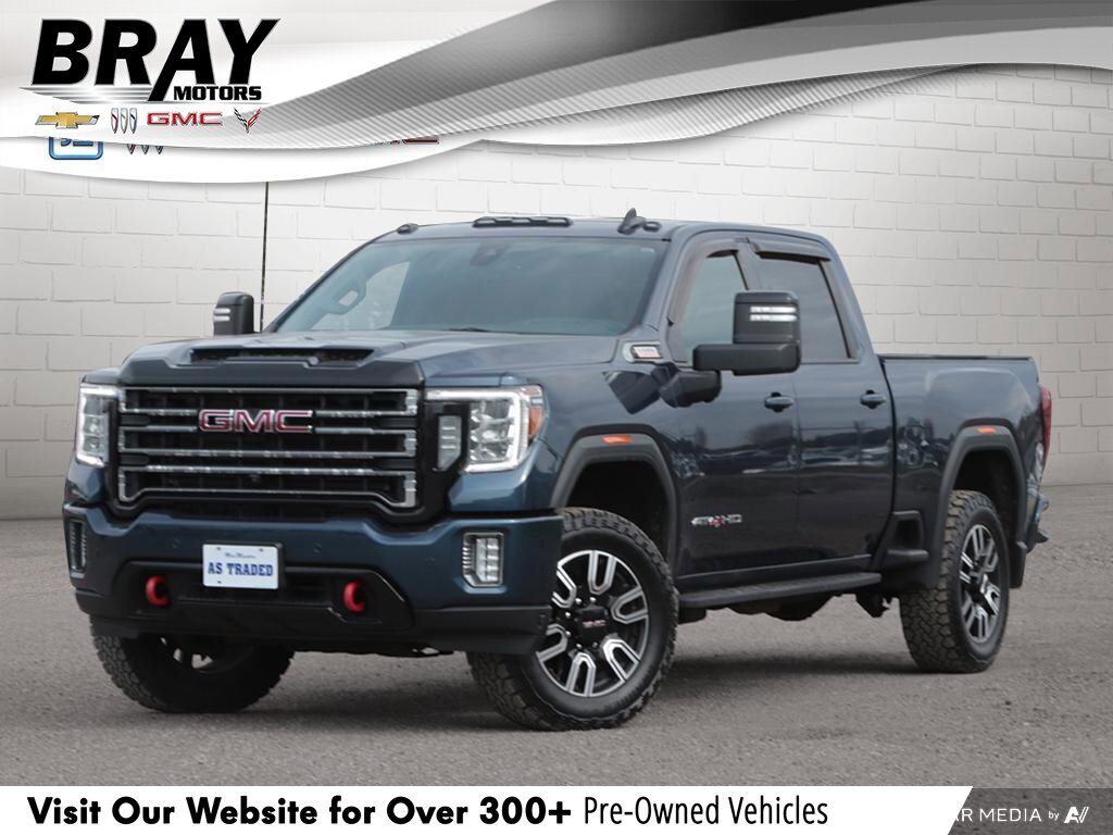 2021 GMC SIERRA 2500HD AT4AT4 PREMIUM, DURAMAX, CREW, 4X4, 1-OWNER, CERTI
