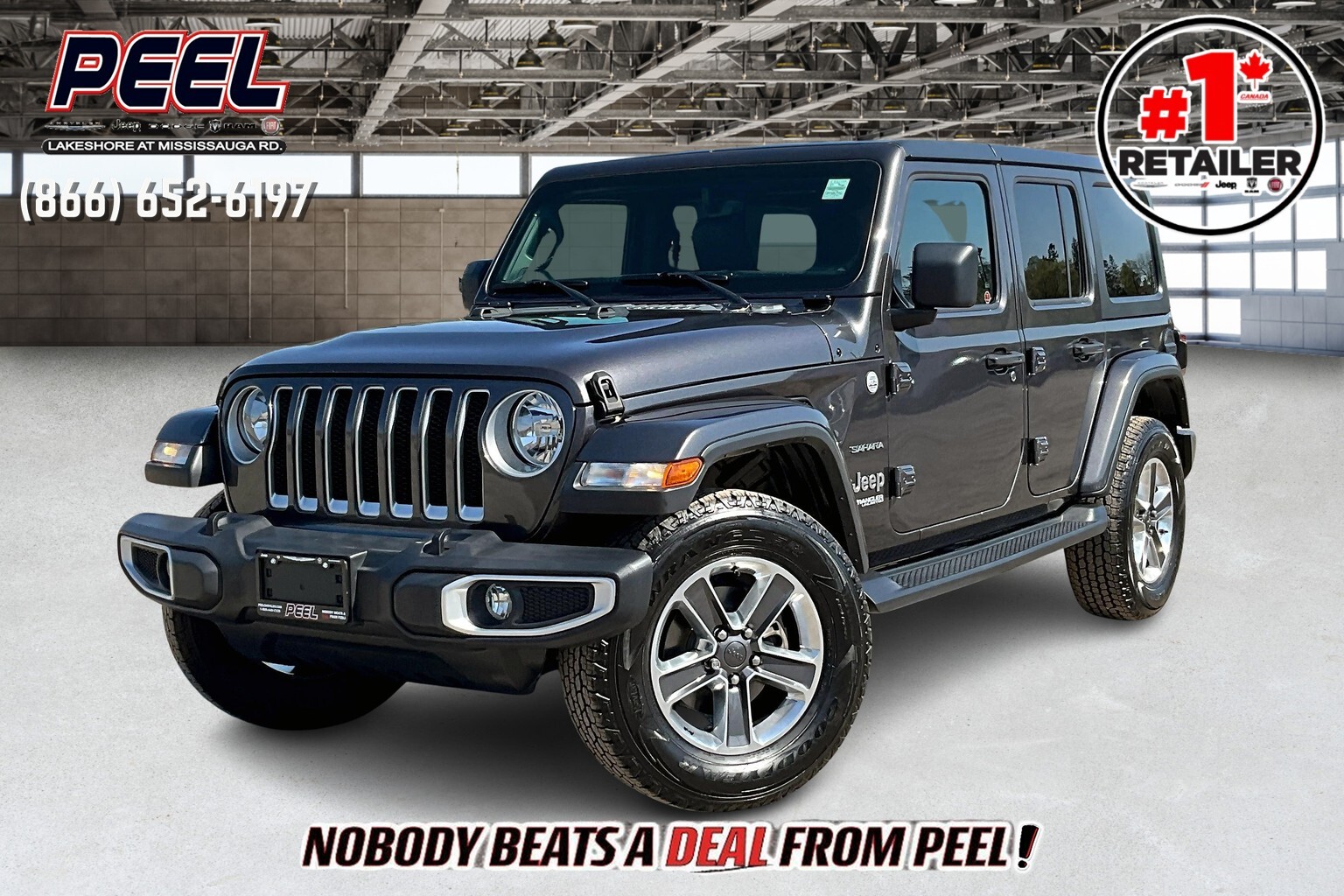 2020 Jeep WRANGLER UNLIMITED Sahara | Heated Leather | SafetyTec | NAV | 4X4