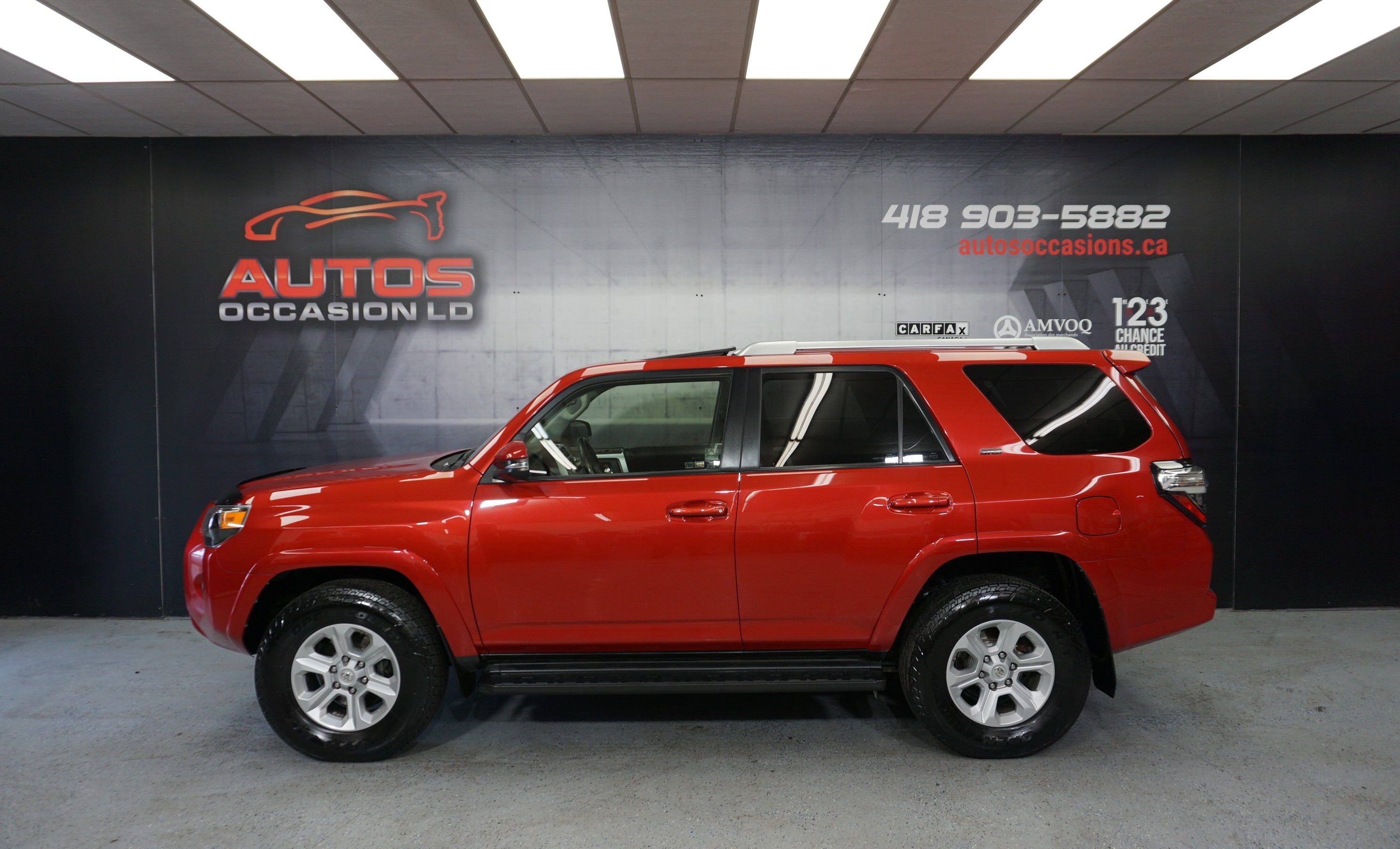 2016 Toyota 4Runner SR5 V6 4X4 - 7 PASSAGERS - CUIR TOIT - GPS NAV CAM