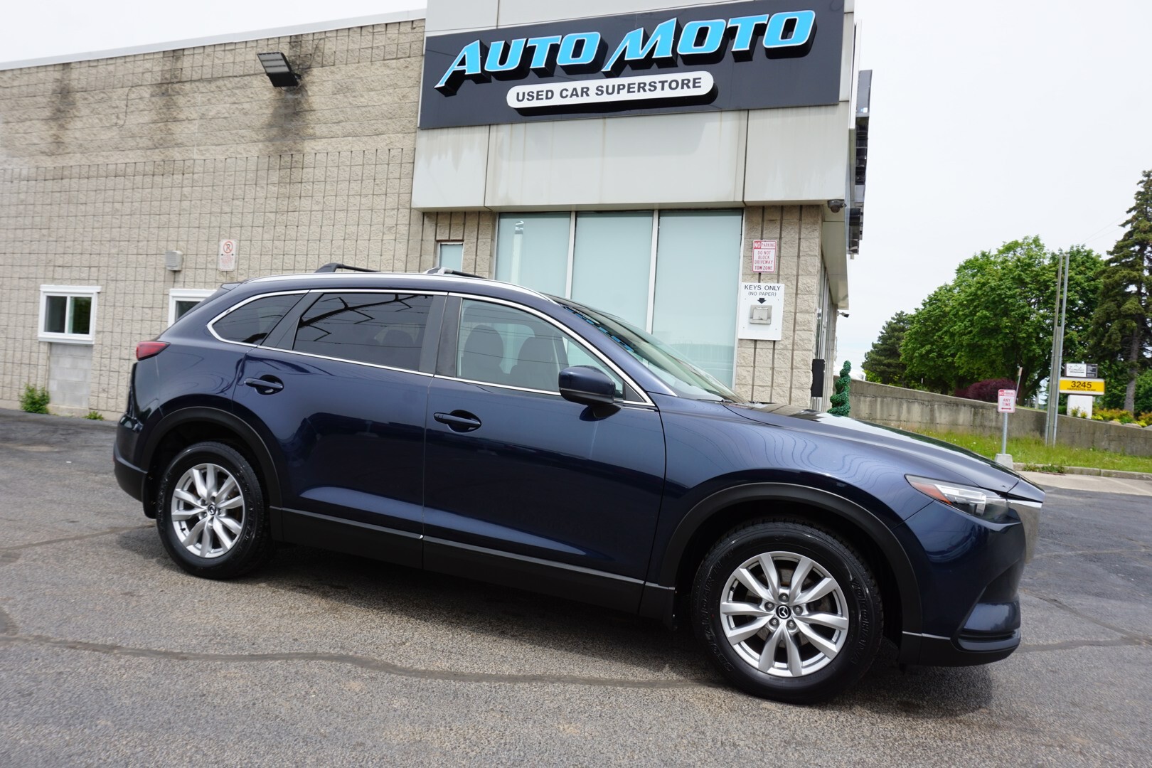 2017 Mazda CX-9 GS-SPORT AWD CERTIFIED *1 OWNER*7 SEATS* CAMERA BL