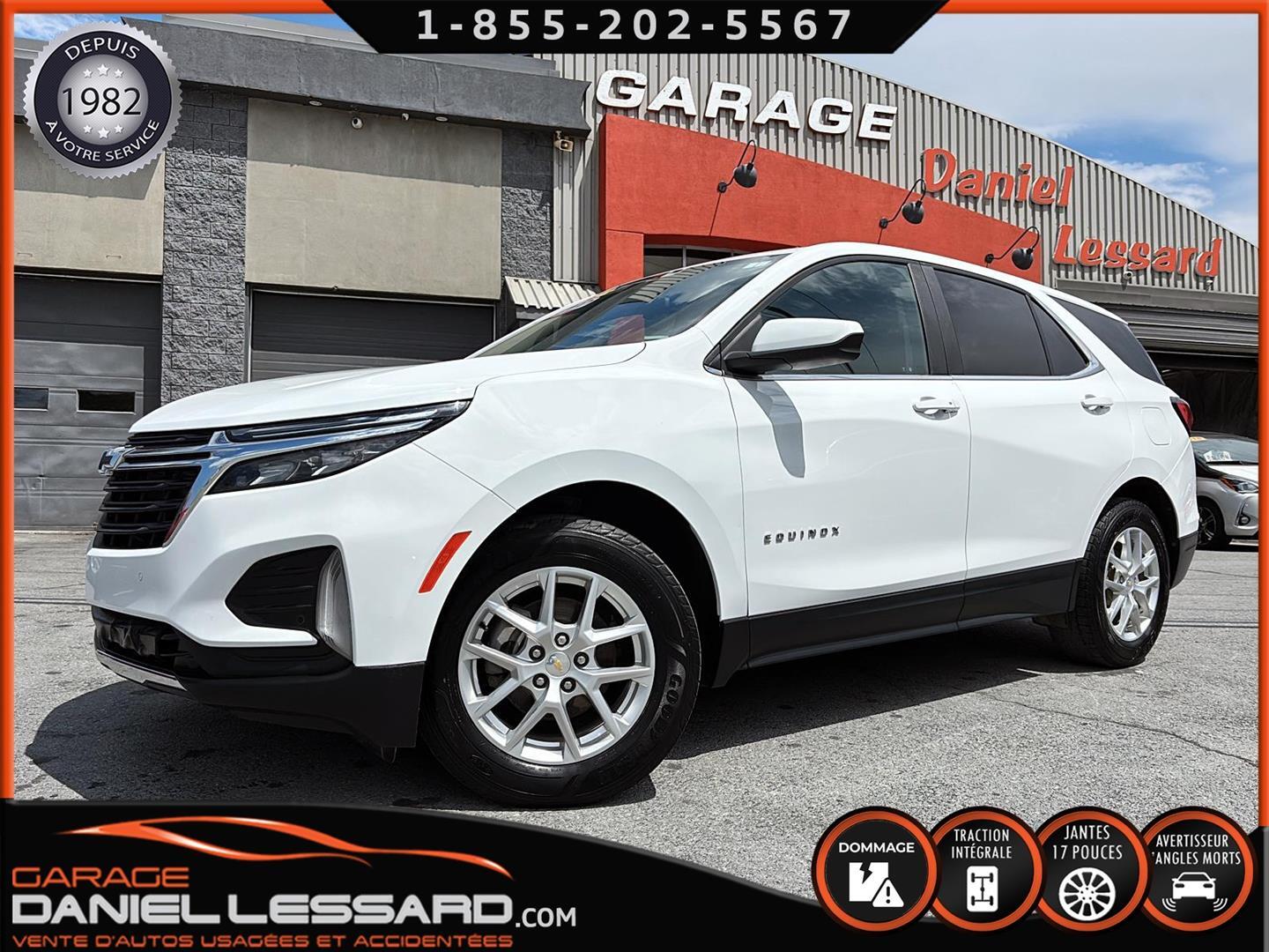 2022 Chevrolet Equinox LT AWD 1,5 LITRES VGA PAR CHALEUR