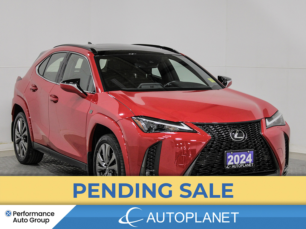 2024 Lexus UX 250H F-Sport 1 AWD, Back Up Cam, Sunroof, EV Mode!