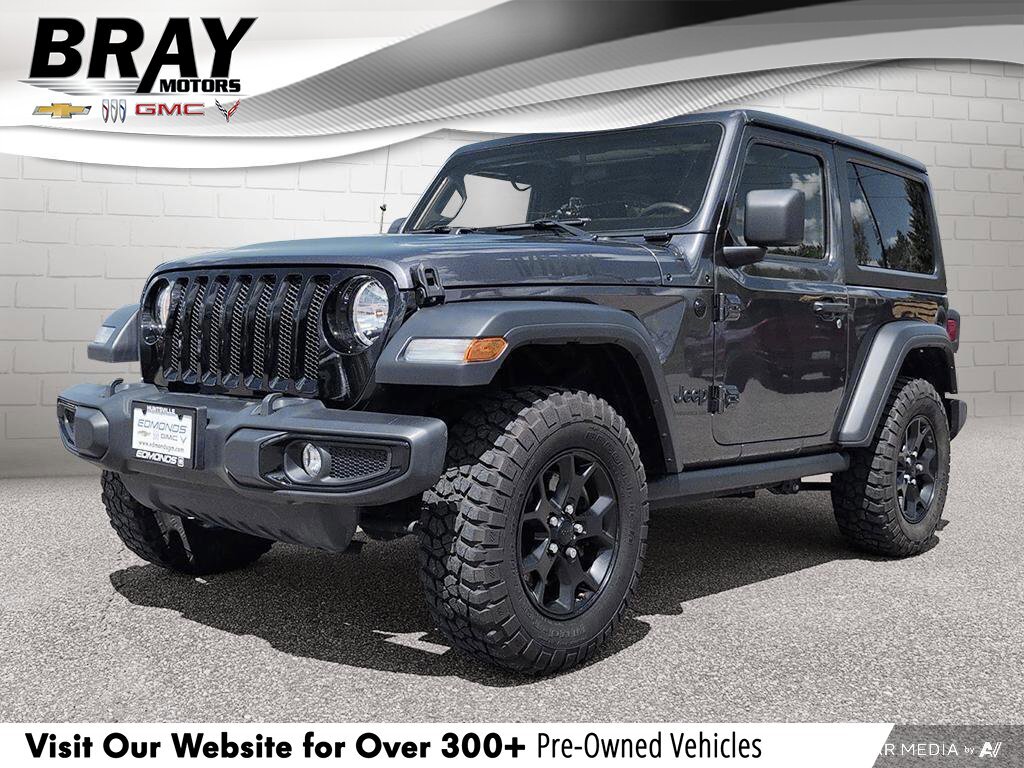 2022 Jeep Wrangler Willys SportCertified Pre-Owned | Back Up Camera |