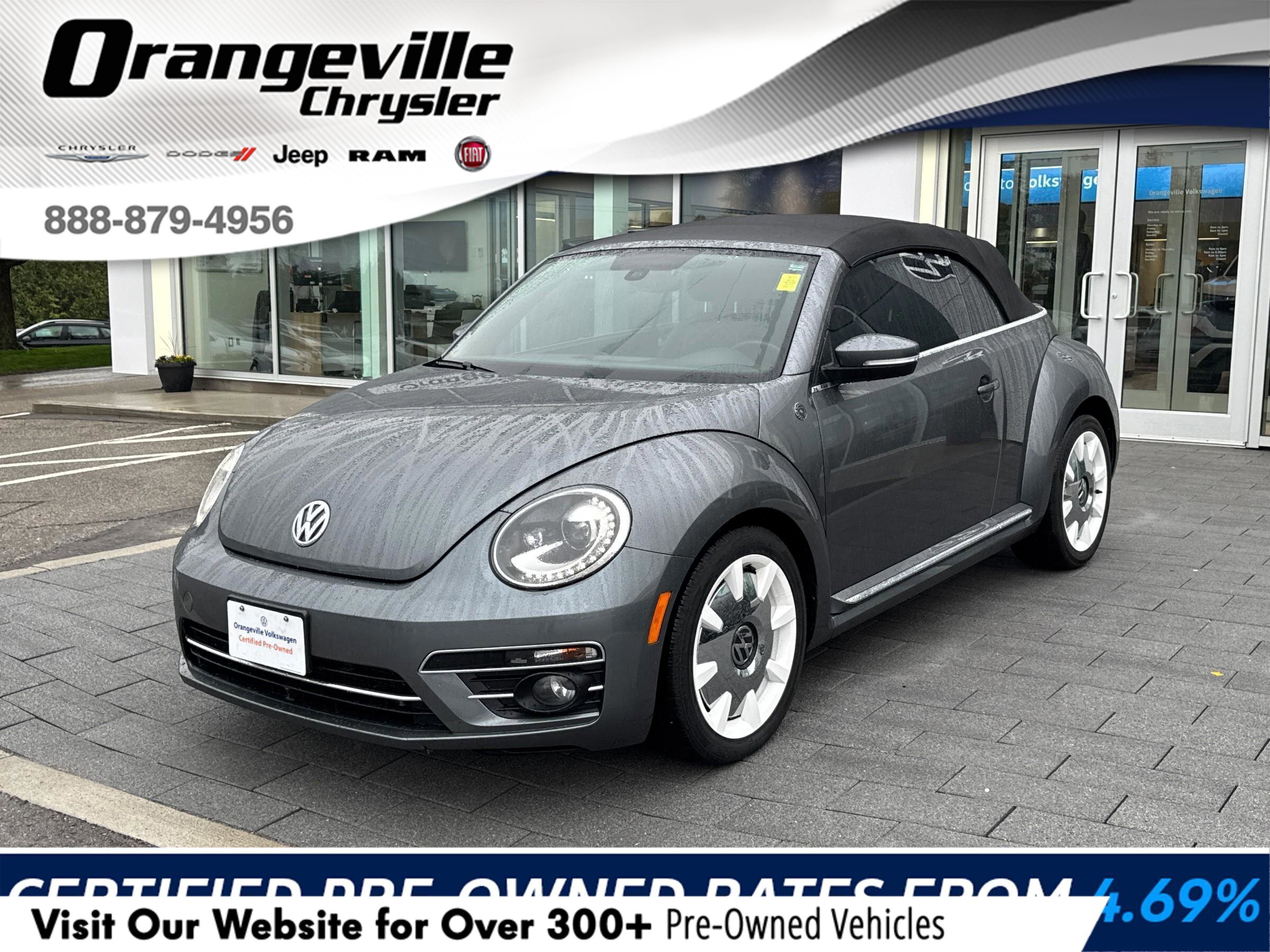 2019 Volkswagen Beetle Convertible Wolfsburg EditionACCIDENT-FREE, NAV, BACKUP CAM, D