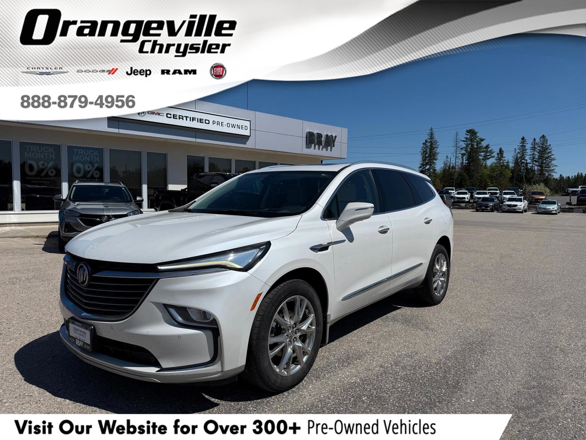 2023 Buick Enclave Premium MOONROOF | AWD | HUD | HD SURROUND VIEW | 