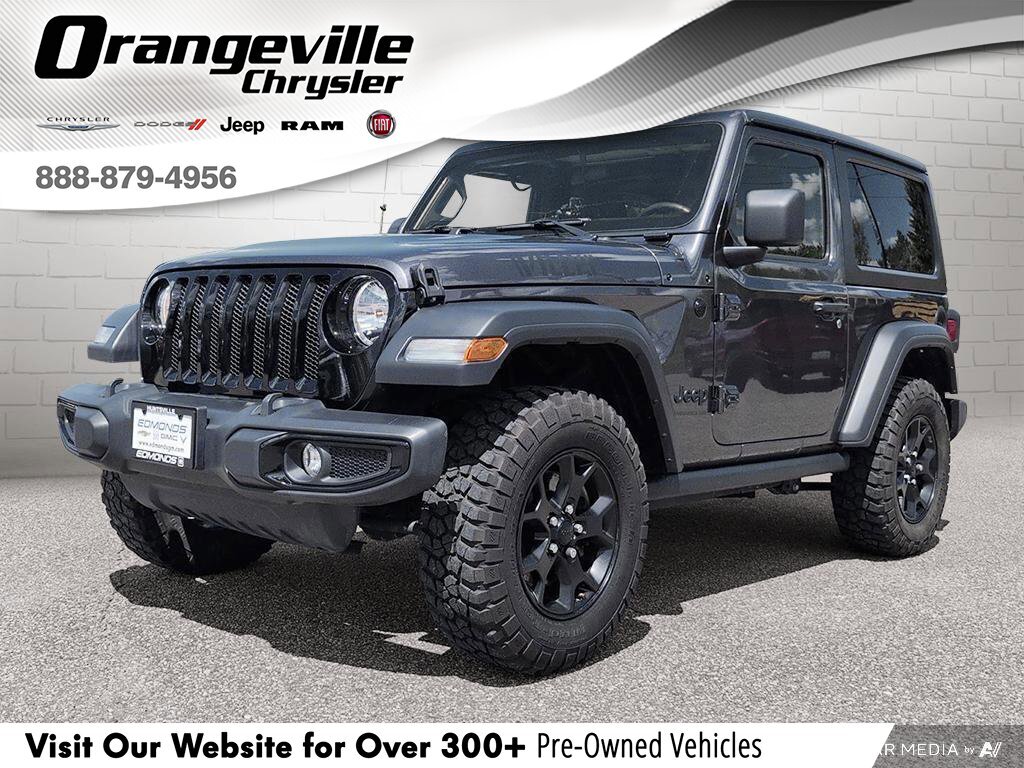 2022 Jeep Wrangler Willys SportCertified Pre-Owned | Back Up Camera |