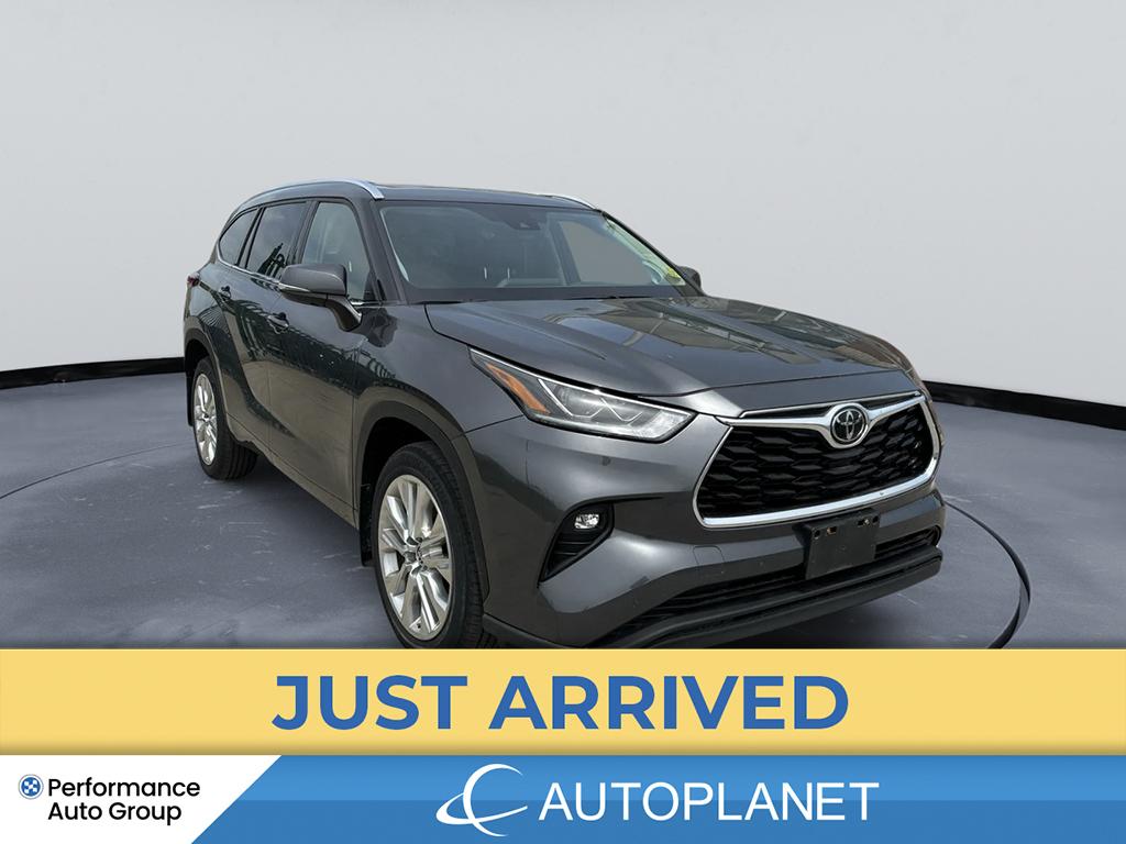 2021 Toyota Highlander Limited AWD, Back Up Cam, Pano Roof, JBL Sound!