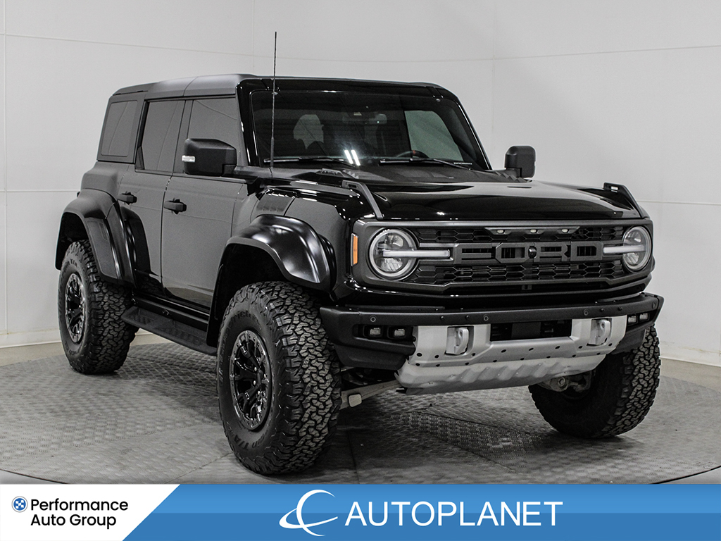 2023 Ford Bronco Raptor 4x4, 374A Pkg, Navi, 360 Cam, Apple CarPlay