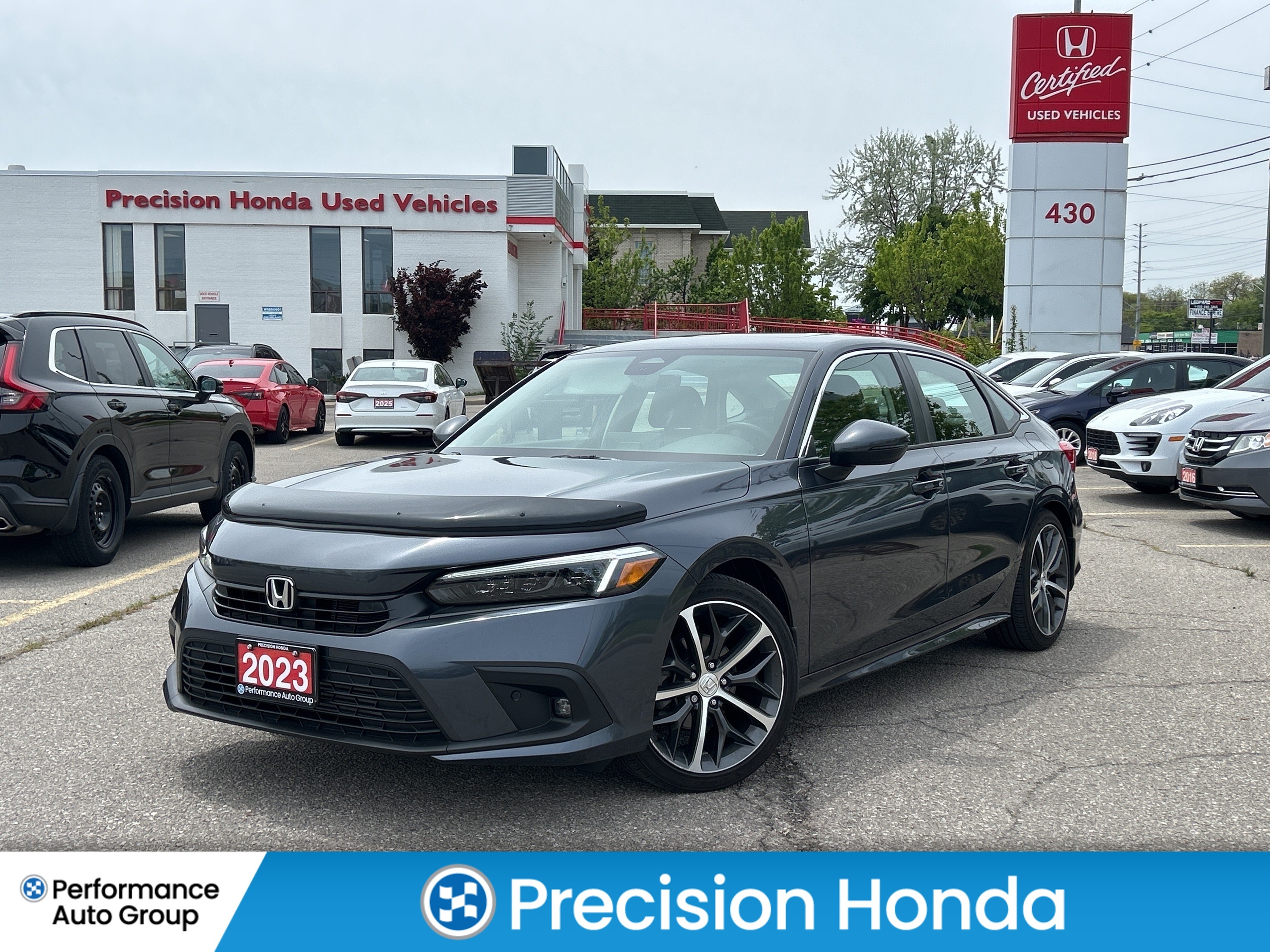 2023 Honda Civic Sedan Touring - Navi - Leather - Sunroof -  Rear Camera