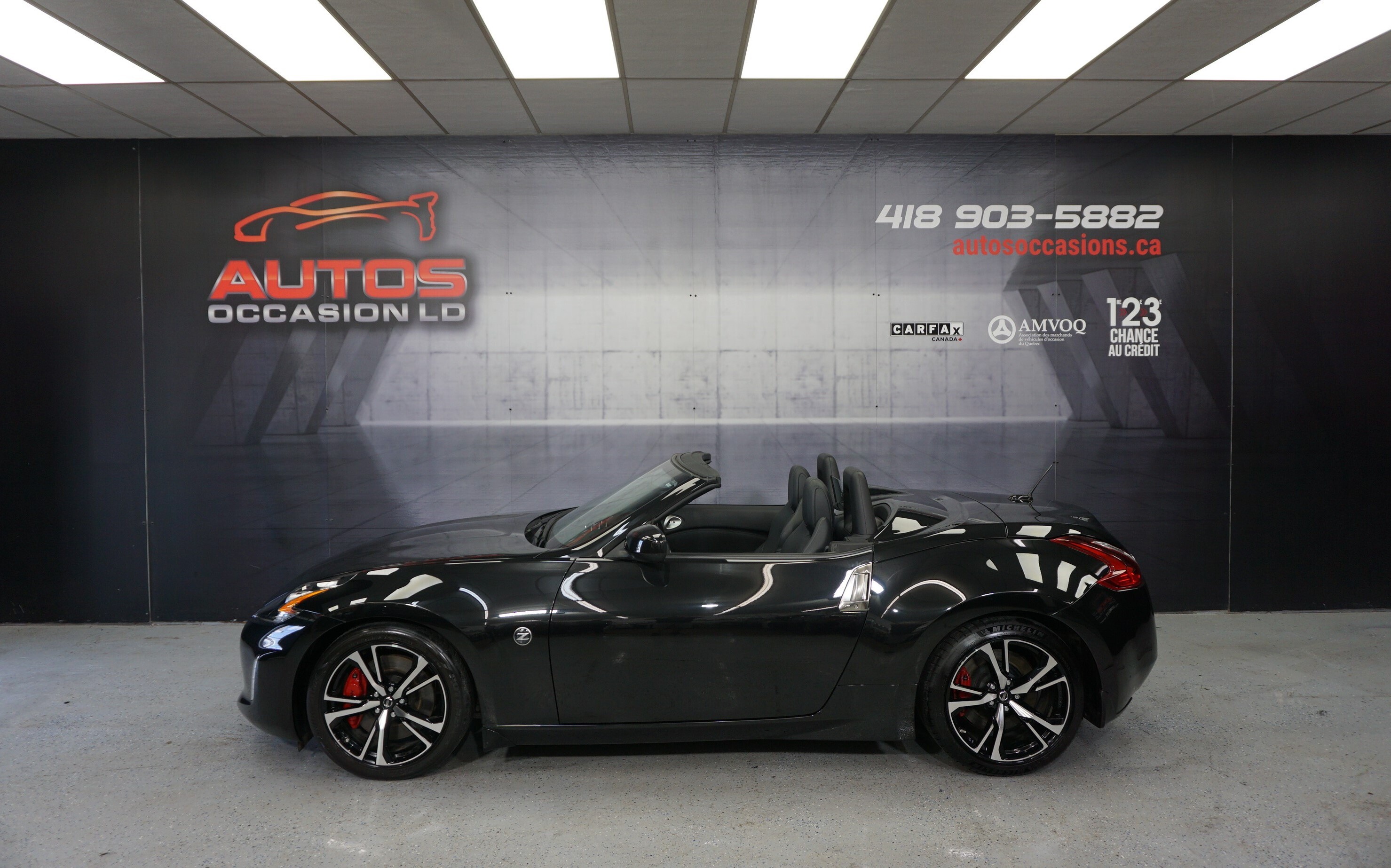 2018 Nissan 370Z ROADSTER TOURING SPORT CONVERTIBLE AUTO CUIR BOSE 21 154 KM