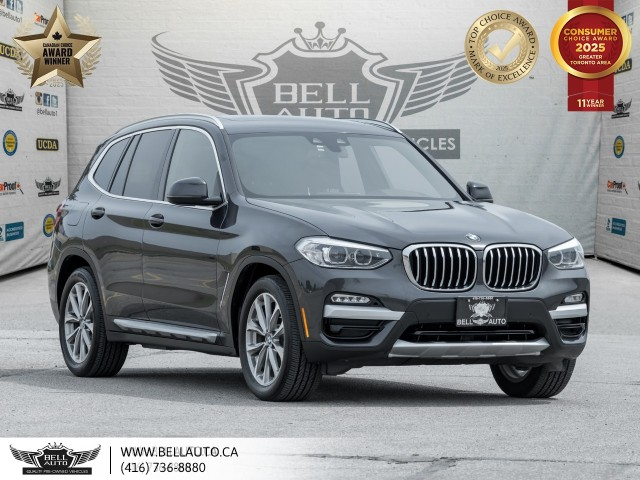 2019 BMW X3 xDrive30i, AWD, NAVI, PANO, BACKUPCAM, B.SPOT, LAN