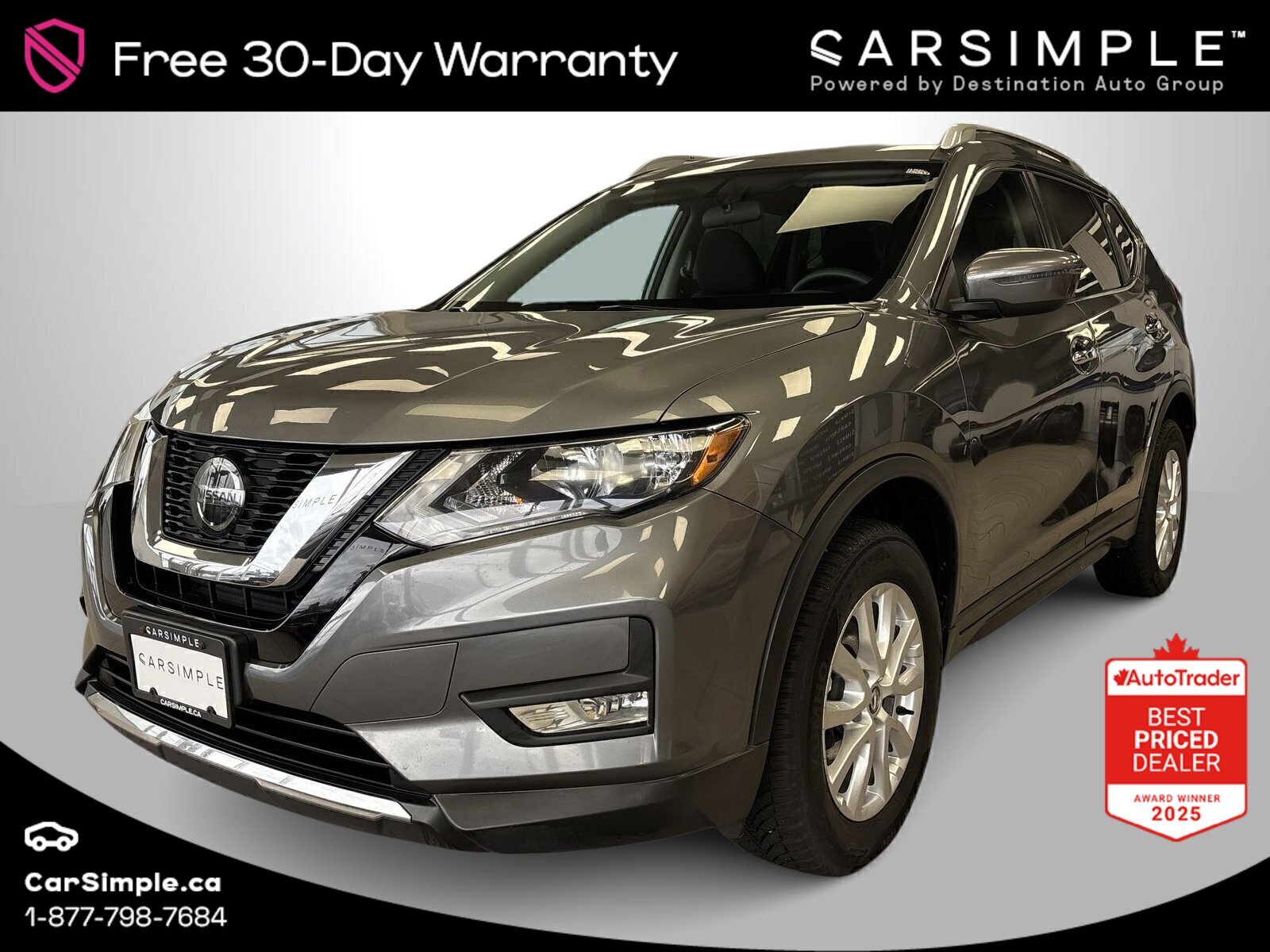 2018 Nissan Rogue SV--CarPlay | Android Auto | Back-up Camera