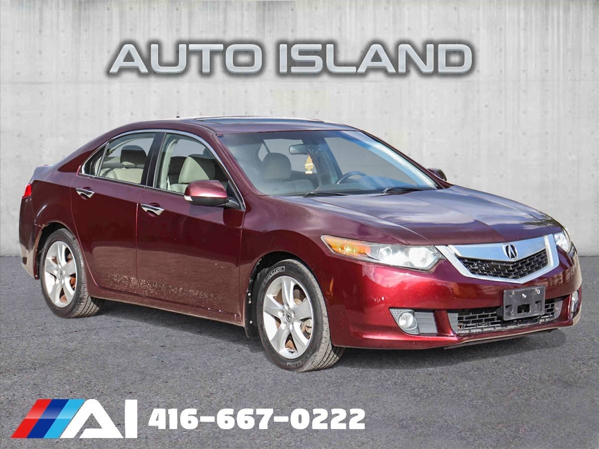 2009 Acura TSX Tech Pkg -Dealer Serviced-NAVI-Backup Cam-Bluetoot