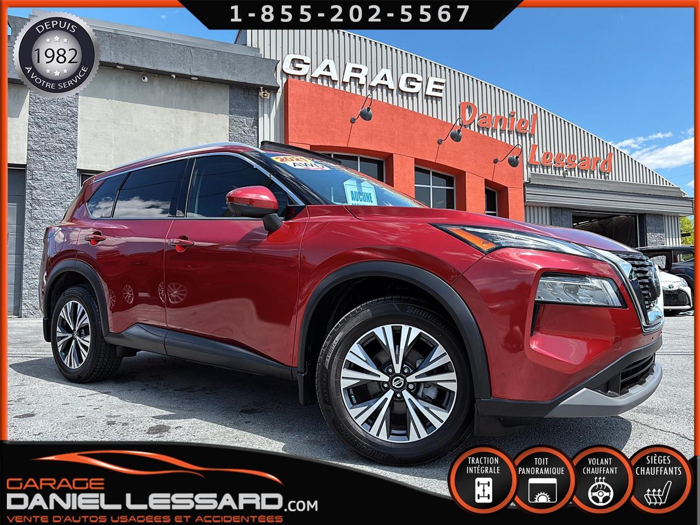 2021 Nissan Rogue SV AWD TOIT PANO, MAG 18 P