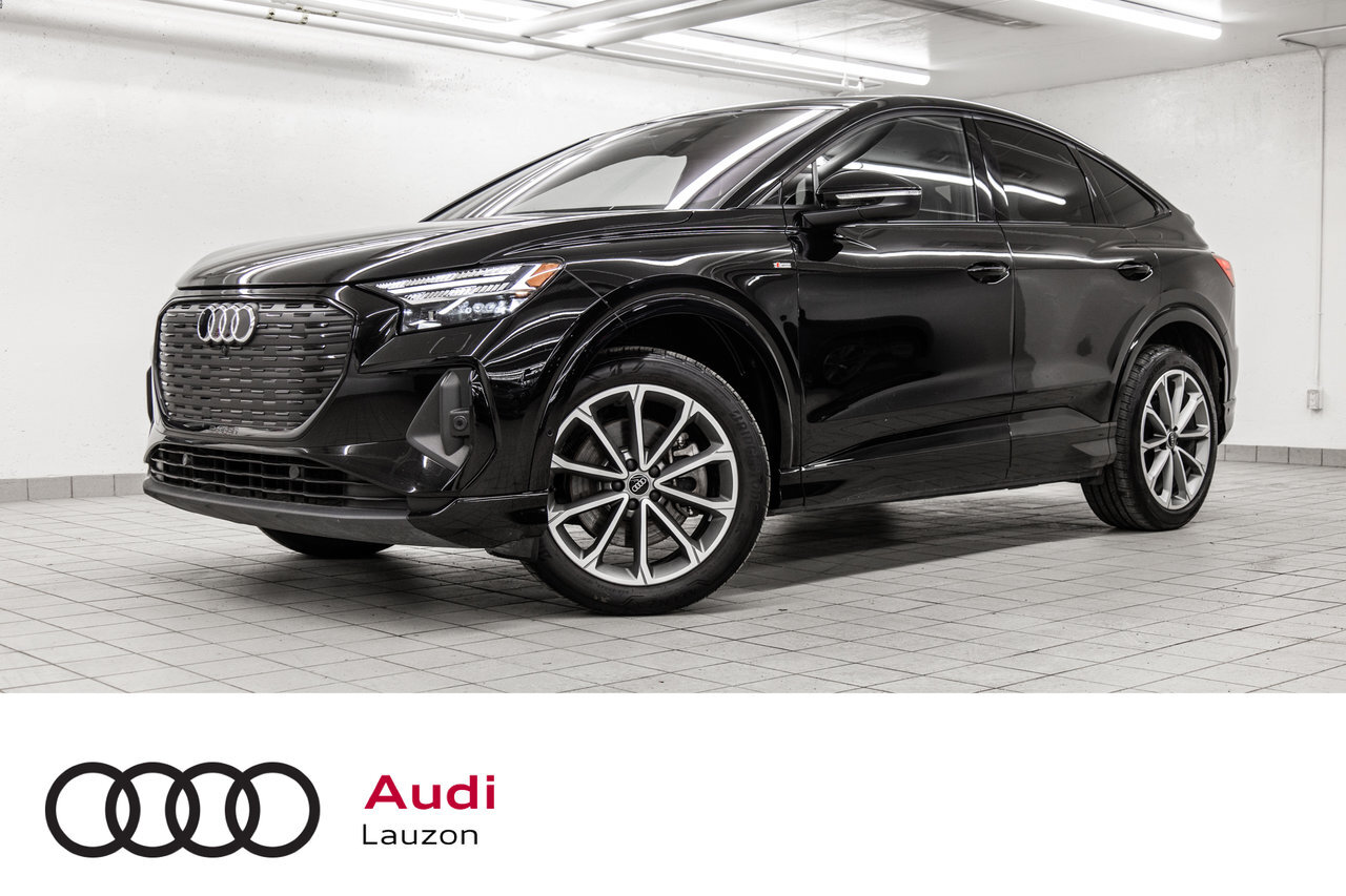 2024 Audi Q4 e-tron Sportback BLACK OPTICS, TECH PACK, 20PCS