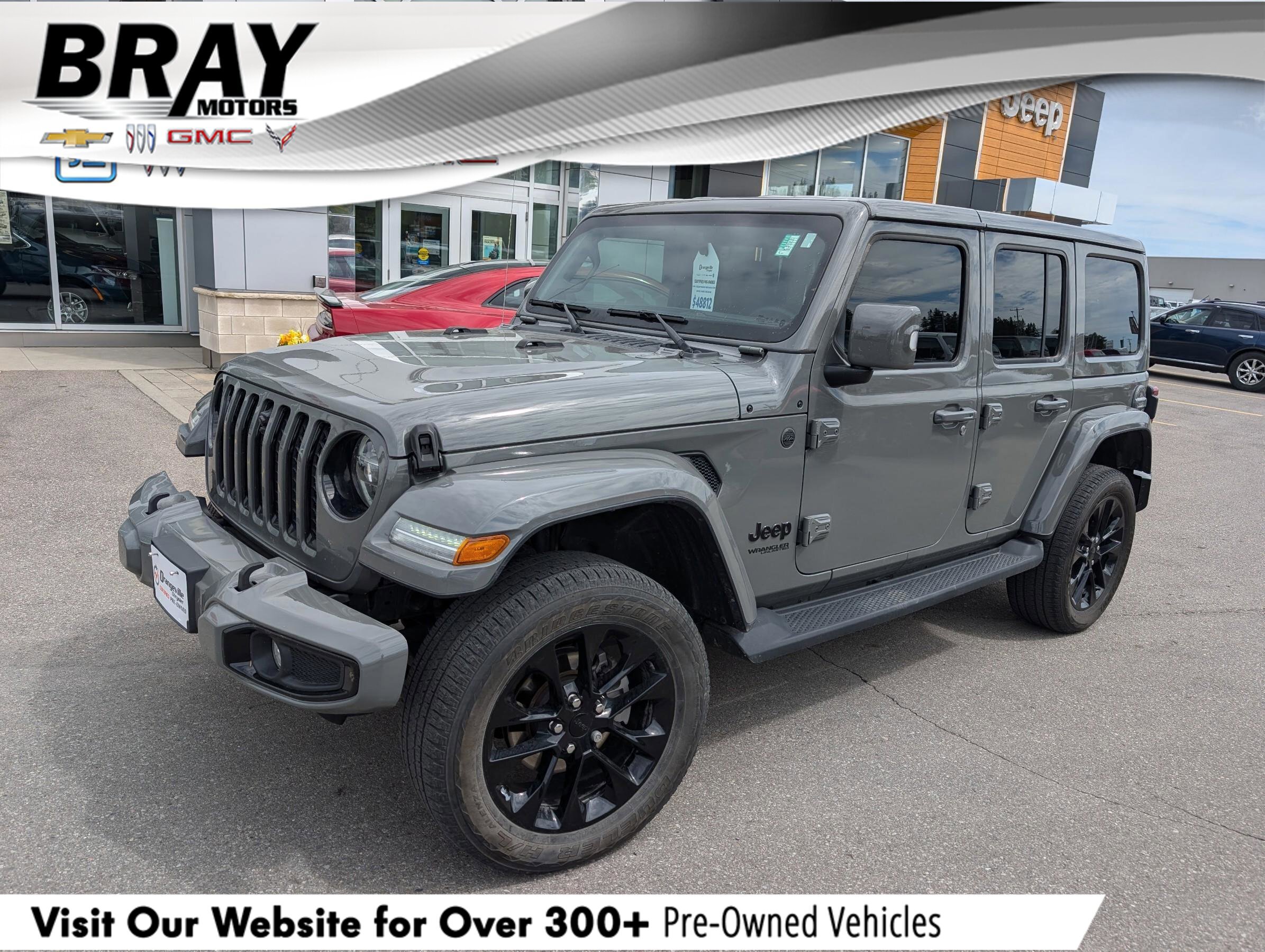 2022 Jeep Wrangler Unlimited High AltitudeHIGH ALTITUDE, V6, 4X4, NAV