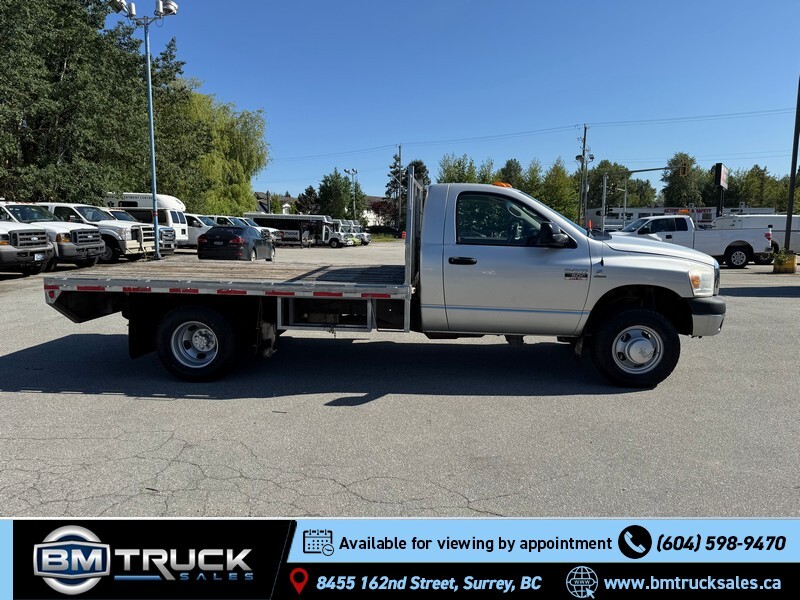 2008 Dodge Ram 3500 Regular Cab / Flat Deck / Dually / 2wd / Diesel