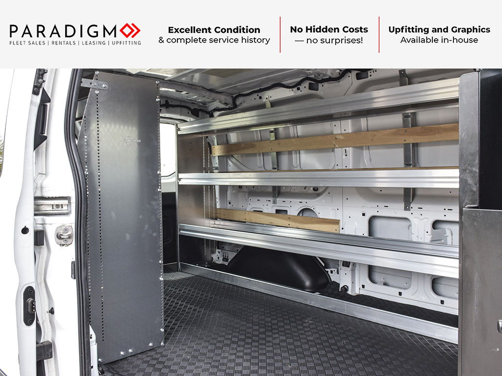 2023 Ford Transit Cargo Van Work ready Shelving,130-Inch WB Low Roof Cargo AWD