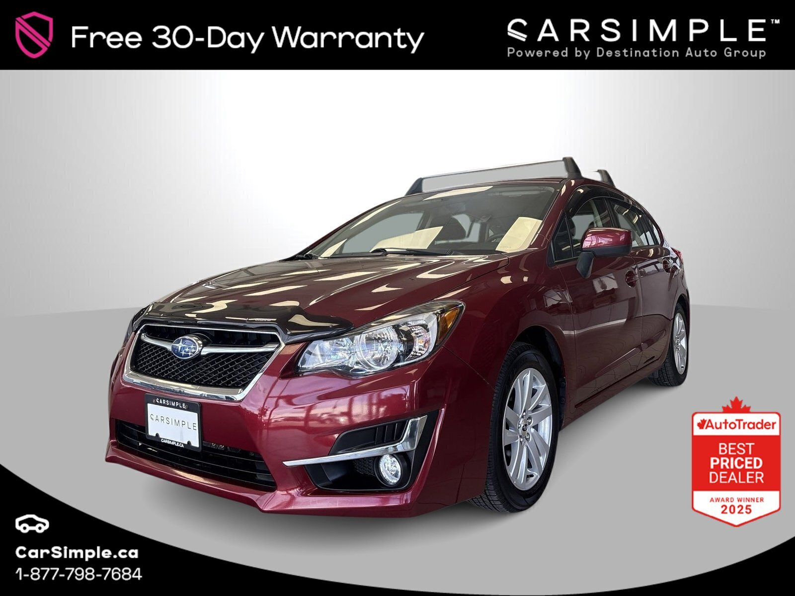 2016 Subaru Impreza 2.0i w/Touring Pkg-AWD | Exterior Parking Camera |