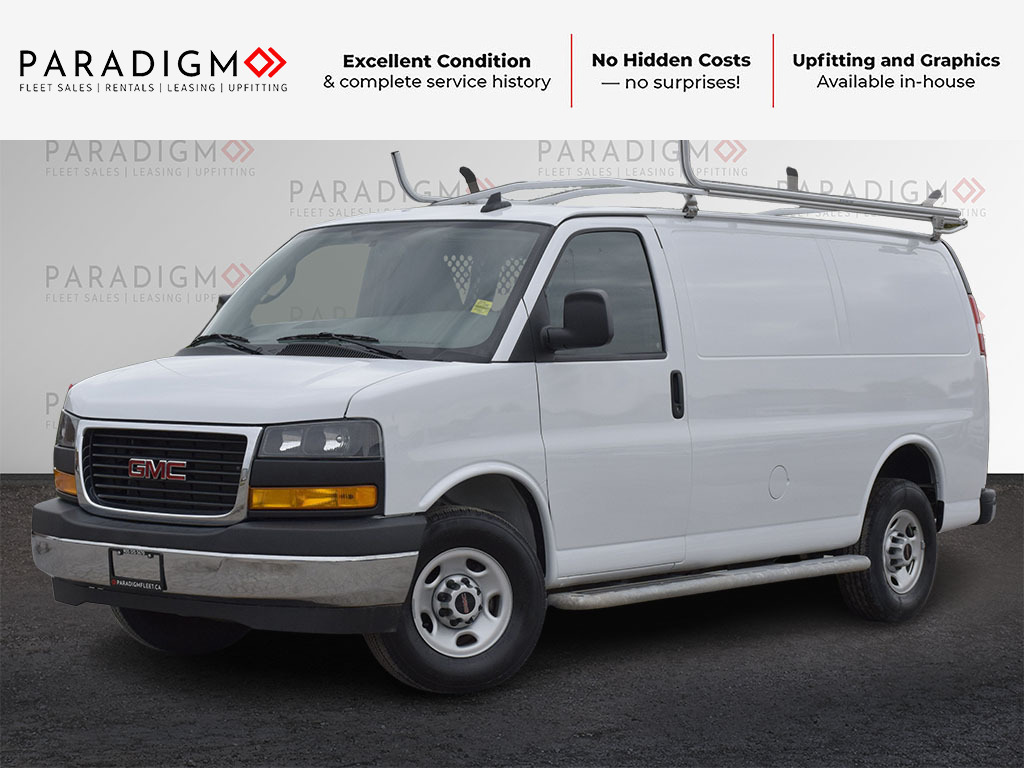 2023 GMC Savana Work ready Shelving,Cargo Van 