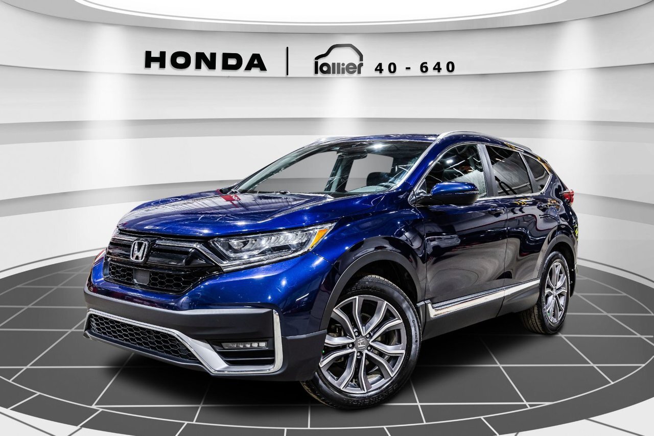 2020 Honda CR-V TOURING UN SEUL PROPRIO + BAS KILO + ATTACHE REMOR