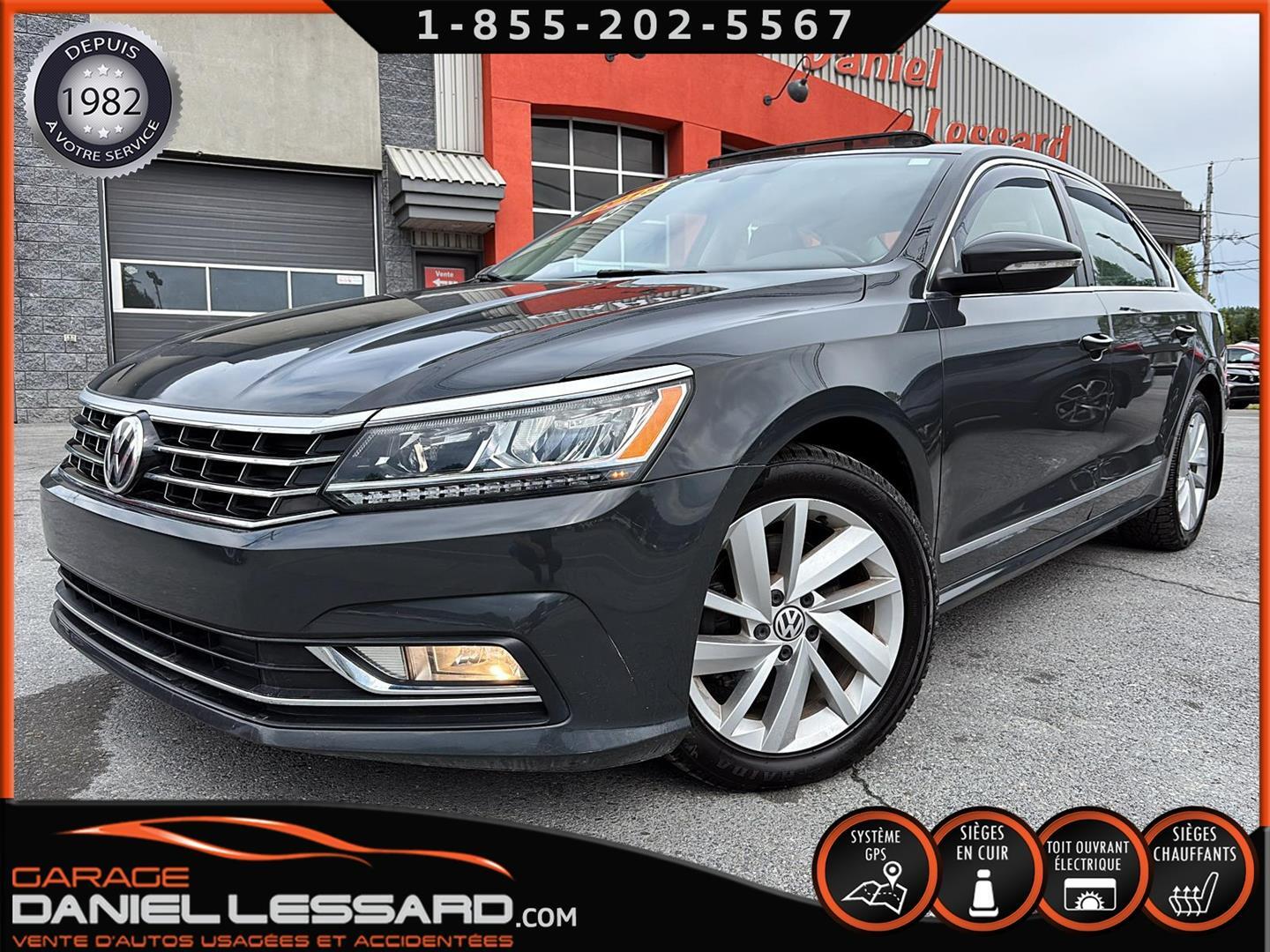 2018 Volkswagen Passat COMFORTLINE, CUIR, TOIT, GPS, MAG 17