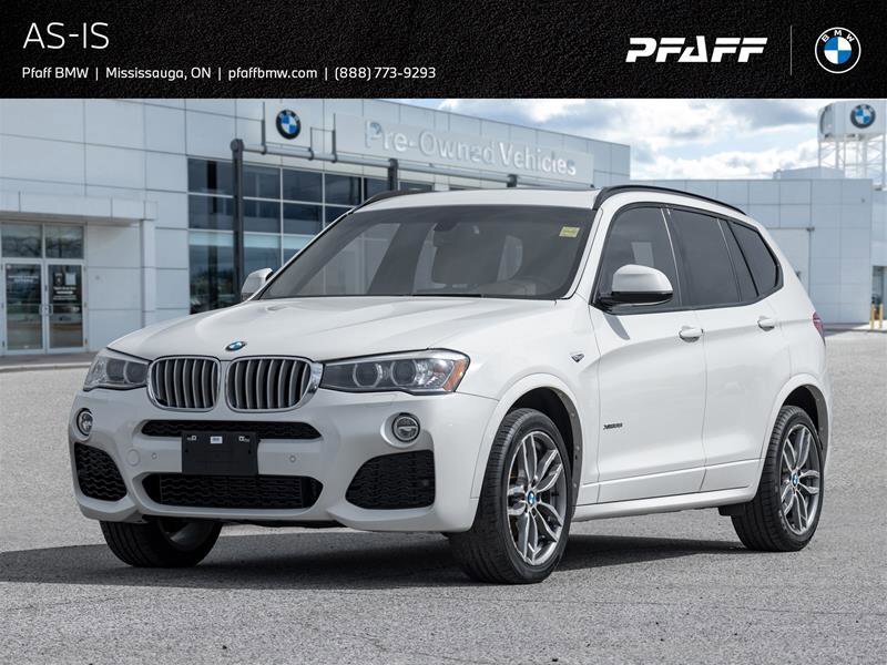2016 BMW X3 xDrive35i / AS-IS SPECIAL/PremiumEssential/MSport