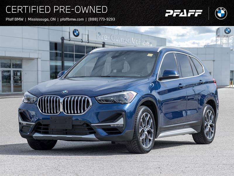 2021 BMW X1 PremiumEnhanced/HeatedSteer/CleanCarfax/OneOwner
