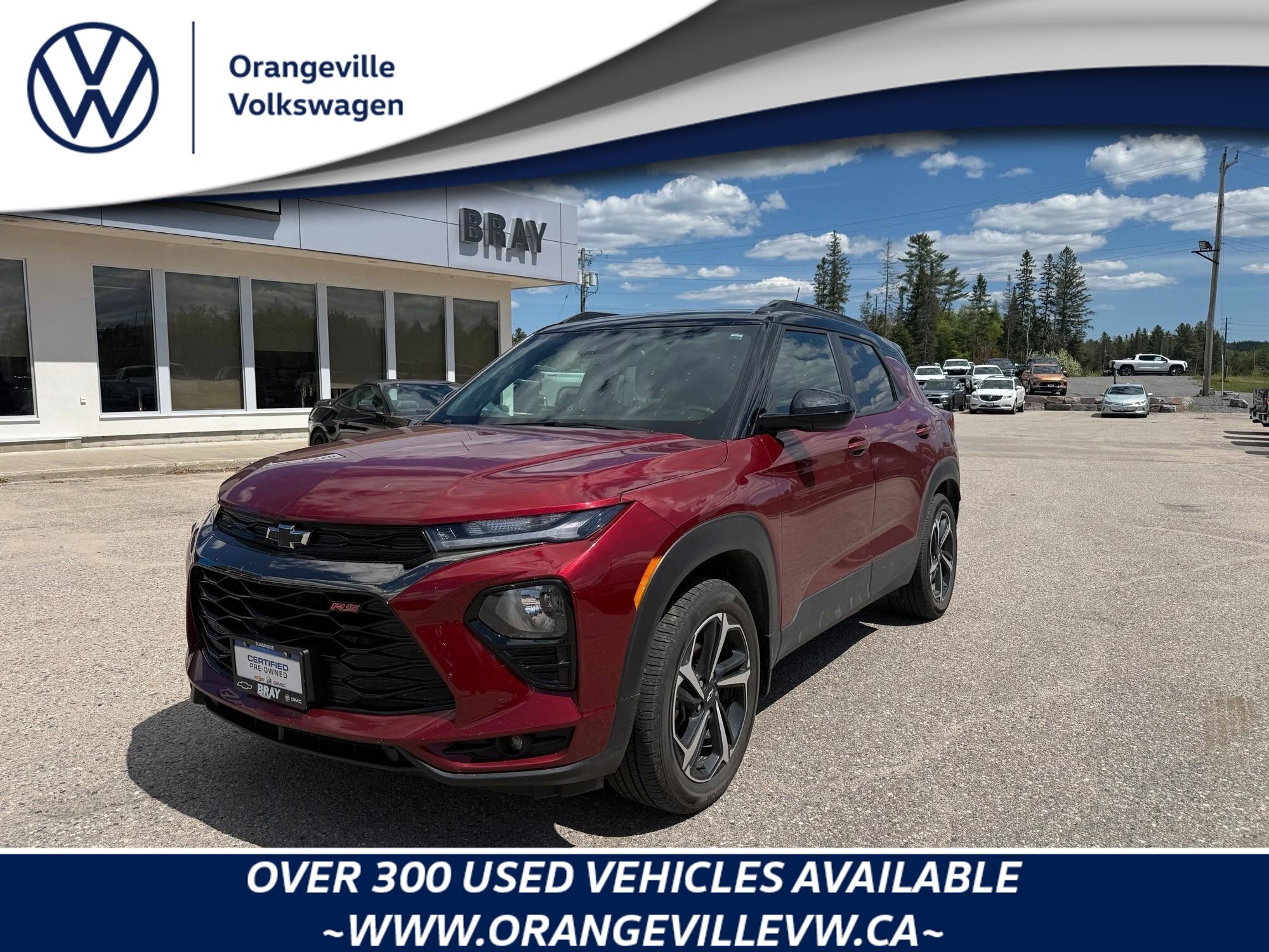 2022 Chevrolet TrailBlazer RS CONVENIENCE PKG | SUN & LIFTGATE PKG | DUAL PAN