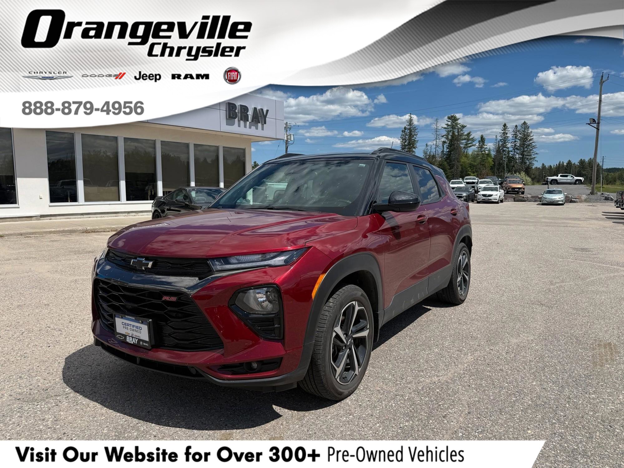 2022 Chevrolet TrailBlazer RS CONVENIENCE PKG | SUN & LIFTGATE PKG | DUAL PAN