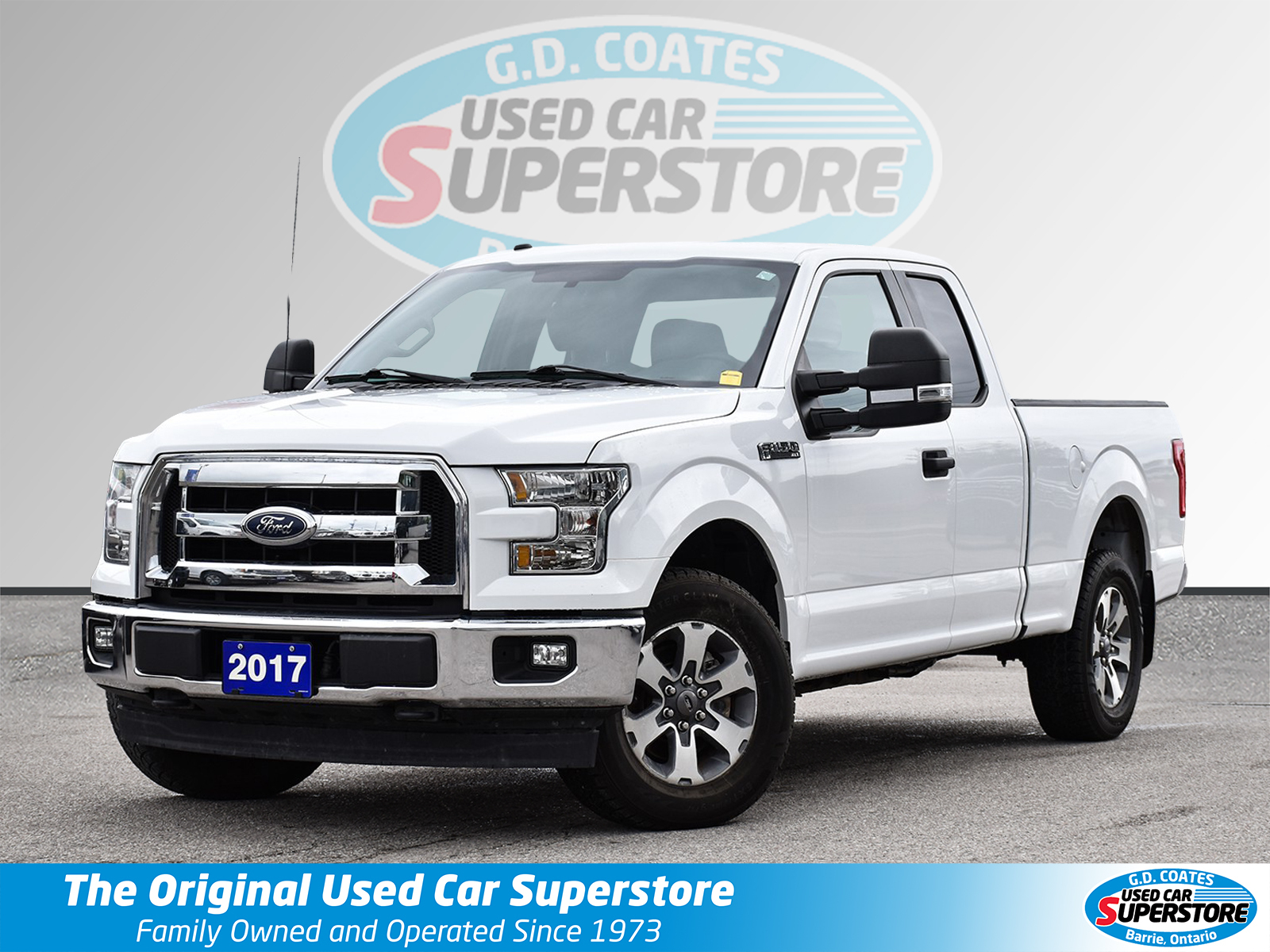 2017 Ford F-150 XLT Super Cab 4x4 ~5.0 V8 ~Backup Cam ~Trailer Tow