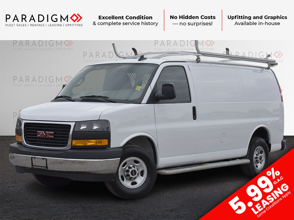 2023 GMC Savana Cargo Van Work ready Shelving,Cargo Van 