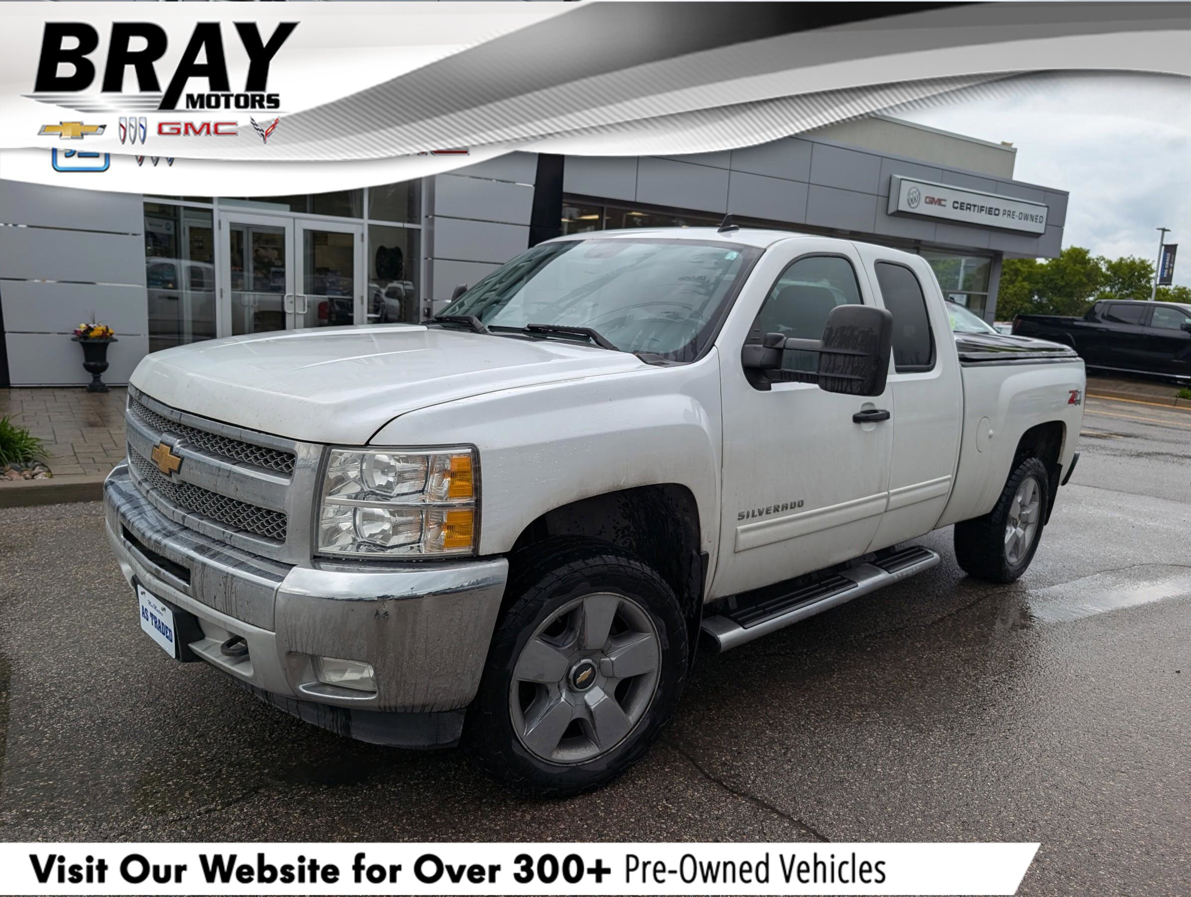2012 Chevrolet Silverado 1500 4WD Ext Cab 143.5  LT
