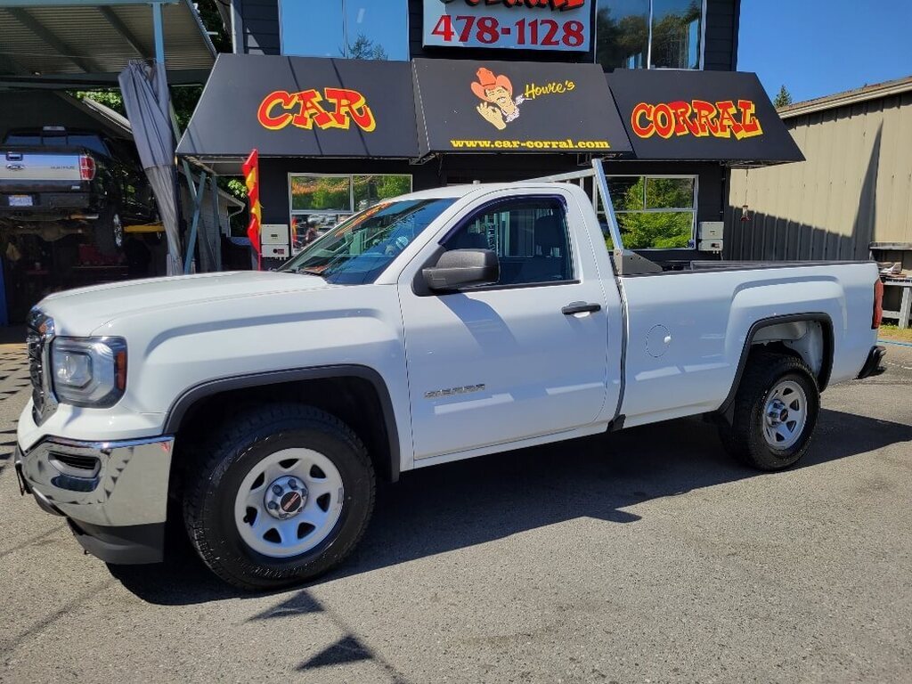 2018 GMC Sierra 1500 Reg Cab Work Truck