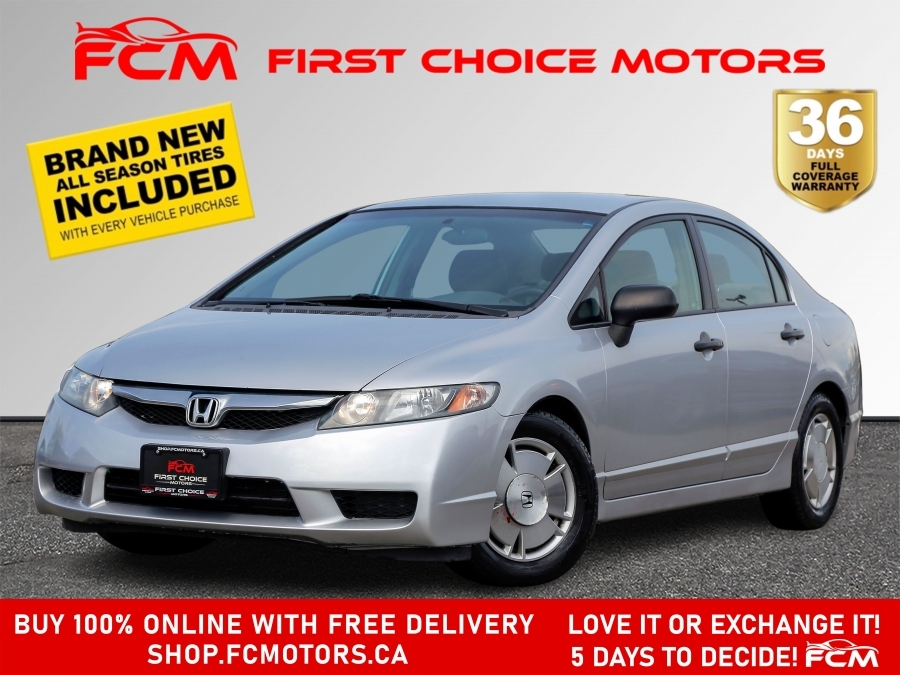 2009 Honda Civic DX-G ~AUTOMATIC, FULLY CERTIFIED WITH WARRANTY!!!!