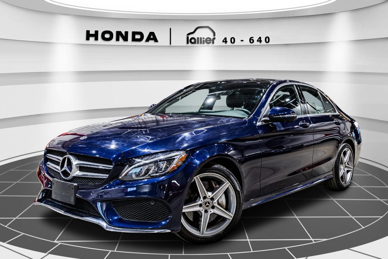 2018 Mercedes-Benz C-Class C 300 TRES BAS KILOS+JAMAIS ACCIDENTÉ+OTION AMG