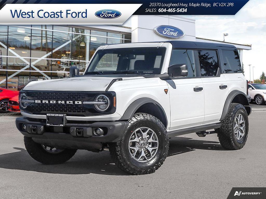 2025 Ford Bronco Badlands  - High/Lux, Black Appearance Pkgs